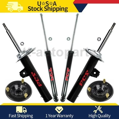 6 Amortiguadores delanteros traseros puntales montaje para BMW 330xi 2002 Foto 1 de 4