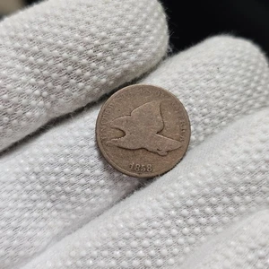 1858 Fliegender Adler Cent Großbriefe - Bild 1 von 7