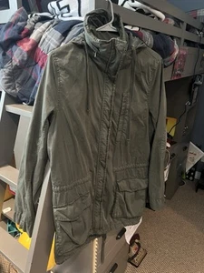 James Perse Y/osemite Size 3 Olive Green Military Jacket 2400-37-22120 - Picture 1 of 9
