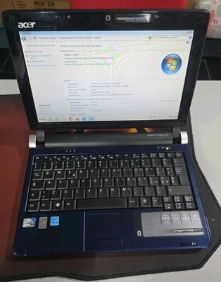 Portatile NetBook Acer Aspire One  D250 Win7 2GB RAM  Testato.ok - Immagine 1 di 4