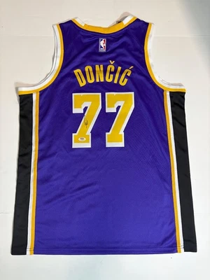 Luka Doncic Los Angeles Lakers Signed Autographed Jersey PSA/DNA - Image 1 of 2