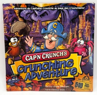 VTG NOS SEALED CAP’N CRUNCH’S CRUNCHLING ADVENTURE PC Game CD-ROM Crunch - Image 1 of 2