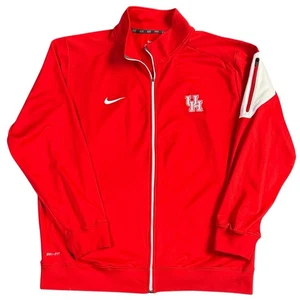 Nike Dri-Fit Swoosh University Of Houston Full Zip Up Jacke University Red XL - Bild 1 von 12
