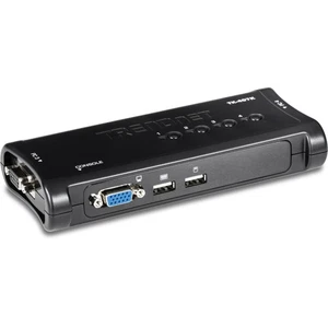 TRENDnet TK-407K, Kit Switch KVM a 4 porte USB - Afbeelding 1 van 9