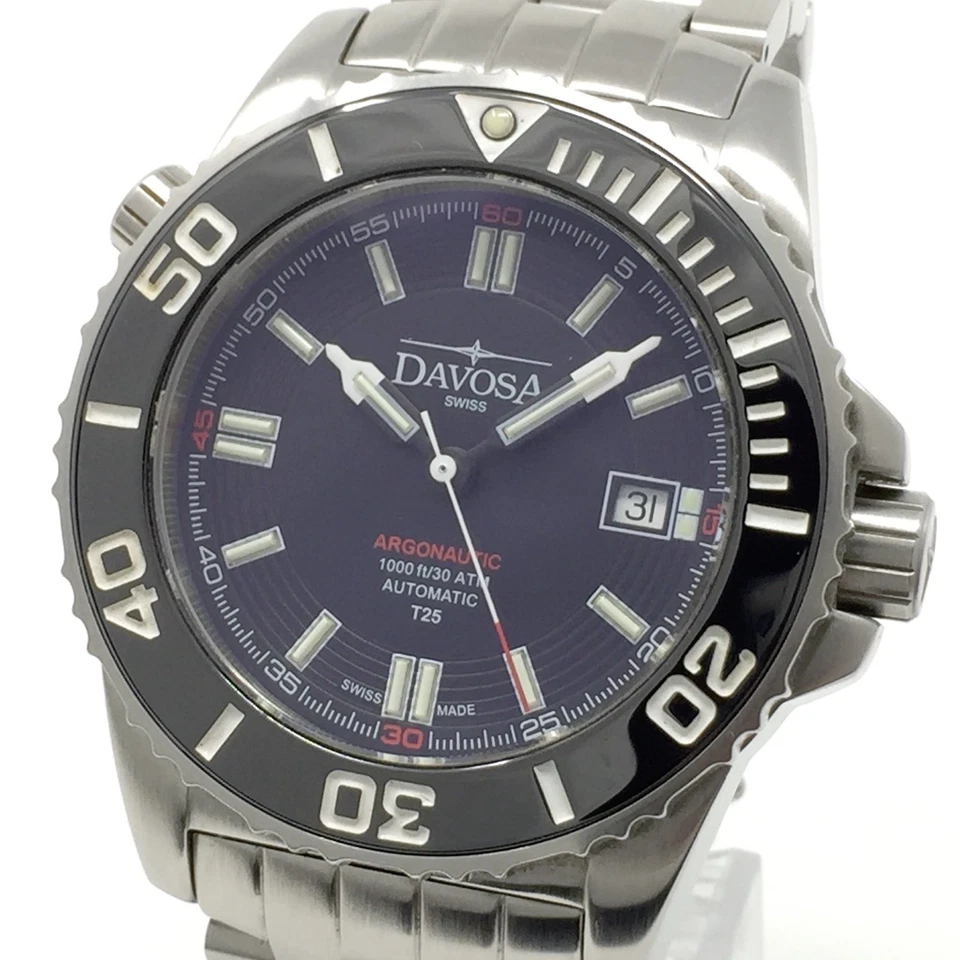 Davosa (like new & unworn) Argonautic Lumis Tritium Full-Set 161.509.60 - Bild 1 von 4