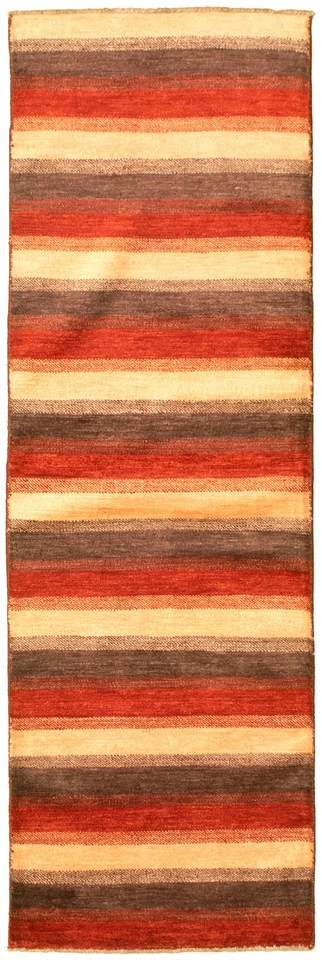 2'6" x 8'3" Vintage Hand-knotted Runner Rug Traditional Oriental Wool Carpet - Image 1 of 4