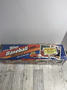CARTE DA BASEBALL NUOVE SIGILLATE 1993 TOPPS MLB COMPETE SET DI SERIE 1 E 2 + BONUS - Foto 1 di 6