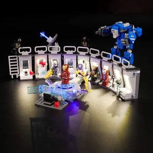 Kit de iluminación LED para Lego Set 76125 Iron Man Salón de la Armadura - Marvel YEABRICKS - Imagen 1 de 2
