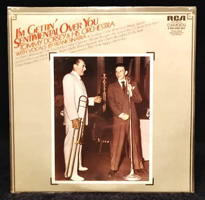 (NEW)  FRANK SINATRA  "I'M GETTIN' SENTIMENTAL OVER YOU"  (RARE VINYL/ 1972) - Image 1 of 4