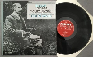 Q027 Elgar Enigma Variations Overture Davis Philips 835 317 LY Stereo - Picture 1 of 4