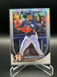2025 Bowman Chrome Cam Smith Red Rookie RC Refractor Houston Astros - Bild 1 von 2
