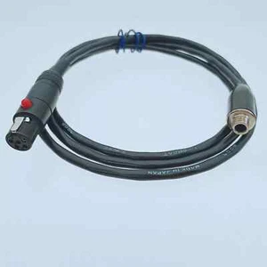 3.5mm 1/8" Lock Jack To TA5F Mini-XLR for Lectrosonics Microphone Adapter Wire - Picture 1 of 1
