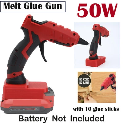 适用于 Craftsman 20 伏锂离子电池无绳热熔胶枪 DIY 家庭维修 — 第 1/4 张图片