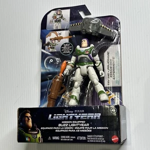 2022 Disney Pixar Lightyear Movie Mission Equipped Buzz Lightyear Figure NIB - Foto 1 di 2