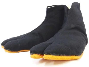 Japanese Rikio JIKA TABI Boots Ninja Shoes Low Cut Black HL5SP Japan - Picture 1 of 4