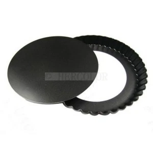 Pie Cake Tart Removable Non-Stick Bottom Baking Pastry Mold Pan Tray Cooking - Picture 1 of 5