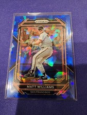 2023 Prizm Matt Williams Blue Ice 249 San Francisco Giants