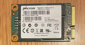 MICRON 128GB 6Gb mSATA RealSSD P400e - Picture 1 of 1