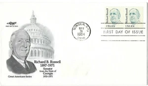 '84 FDCs 10c Richard Russell, 9c Sylvanus Thayer, 8c Henry Knox, 6c Lippmann - Picture 1 of 5
