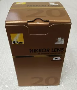 Nikon NIKKOR 20mm f/1.8 ED AF-S Lens - Picture 1 of 1