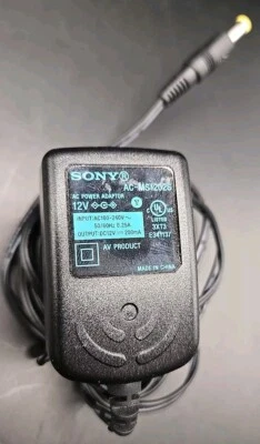 Sony AC Adapter Power Supply for headphones AC-MS1202S MDR-IF245RK MDR-RF985RK - Image 1 of 4