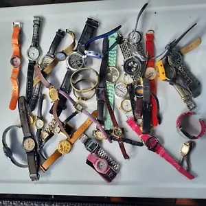 GRANDE LOTTO DI 40 OROLOGI NON FUNZIONANTI O ROTTI SOLO PER RIPARAZIONI O PARTI!! - Foto 1 di 7