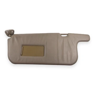 1998-2002 Toyota Corolla Driver Left Side Sun Visor Tan Brown Vinyl - Image 1 of 4
