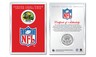 Licensed Aaron Rodgers Green Bay Packers 24K Gold Plated JFK Half Dollar Commemorative Coin