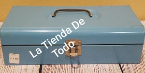 VTG TORCH SOLDER TIN METAL CASE & 3 TIPS FITS BERNZ O MATIC BERNZOMATIC READ - Picture 1 of 7