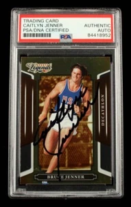 Bruce Jenner Signed 2008 Donruss Sports Legends #23 Caitlyn Card Auto PSA A - Picture 1 of 2