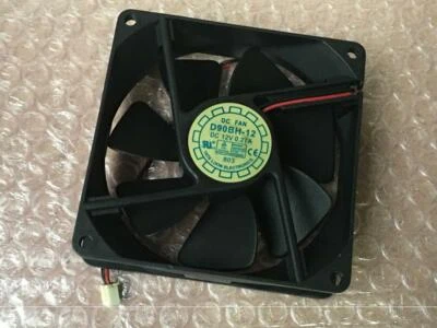 YATE LOON D90BH-12 12V 0.27A 90X90X25MM 2 Pin  Cooling Fan - Image 1 of 2