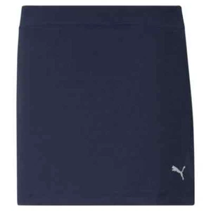 PUMA NEW Junior Size Solid Knit Fashion Skort Navy Blazer XLarge  $45 - Picture 1 of 1