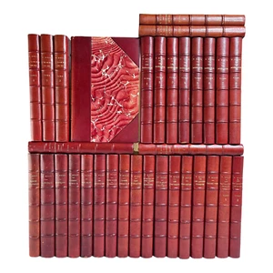 Oeuvres Completes De Victor Hugo (ca 1886) 33 of 36 volumes. Edition Ne Varietur - Picture 1 of 9
