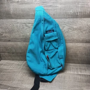 Kavu Unisex Solid Blue Adjustable Single Strap Outdoor Rope Sling Bag - Bild 1 von 4