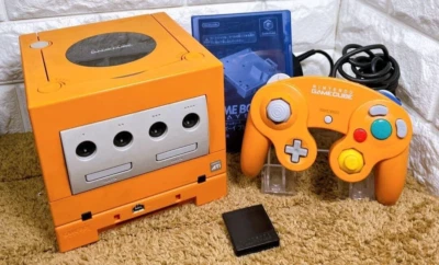 Enjoy Plus Pack Game Cube Gameboy Player Console Set Toy Hobby 2003 Nintendo - Photo 1/4