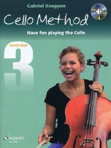 Método de violonchelo Gabriel Koeppen Vol. 3 Diviértete Playing Book Cd ¡NUEVO! - Imagen 1 de 1