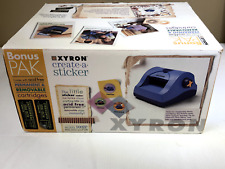 NEW Xyron Create-a-Sticker Model 500BP w/Permanent & Removable Cartridges - B32