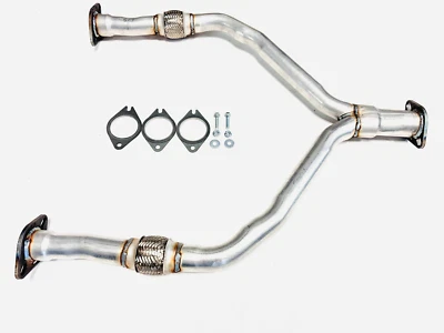 Fits: Front Y Pipe 2008-2012 Infiniti EX35 & 2009-2012 Infiniti FX35 3.5L - Image 1 of 4