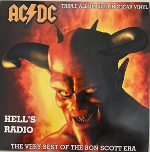 AC/DC Hell's Radio Numb Edition 3LP On Clear Vinyl W/ free promo key chain - Picture 1 of 9