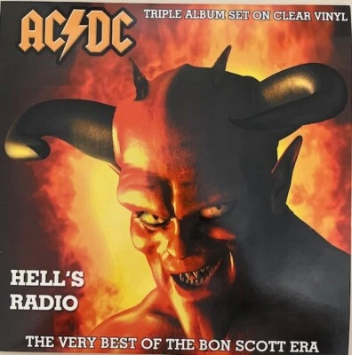 AC/DC Hell's Radio Numb Edition 3LP On Clear Vinyl W/ free promo key chain - Image 1 of 4