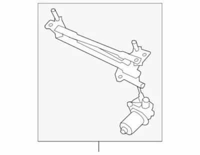 Genuine GM 2008-2017 Chevrolet Pontiac Caprice Windshield Wiper Motor 92273050 - Изображение 1 из 2
