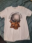 Harry Potter Shirt M White Divination Crystal Ball Broaden Your Mind Loot Crate