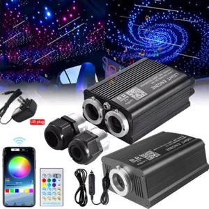 4M*2200 Car/Home Headliner Starlight Roof Twinkle Glow Ceiling Light Fiber Optic - Bild 1 von 33