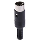 Din plug 13 pin male inline audio adapter connector for atari st kenwo-NA