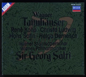 3 CD ★ Wagner: Tannhäuser - Sir Georg Solti ★ BOX 3 CD DECCA - Bild 1 von 2