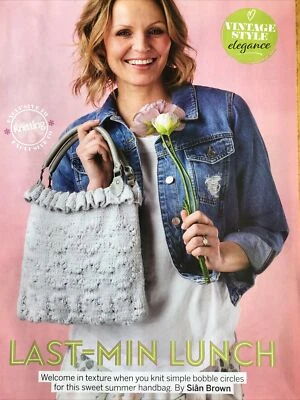 LADIES LACE & BOBBLE BAG KNITTING PATTERN (Please See Notes) - Image 1 of 4