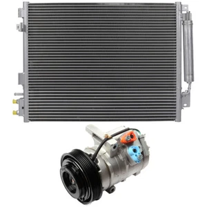 AC Condenser & AC Compressor Cooling Kit For 2006-2008 Dodge Magnum Chrysler 300 - Picture 1 of 10