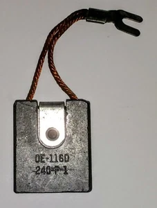 Carbon Motor Brushes OE116D 240 P1 Otiotors: 74D/274437, 77A/274435, 219HT / 3 - Picture 1 of 2