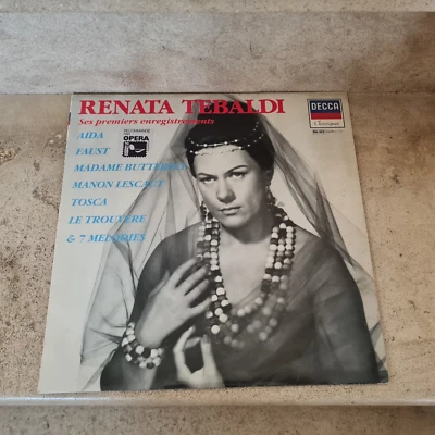 LP. vinyle 33t /  Renata Tebaldi - Ses Premiers Enregistrements (1986) - Photo 1/4