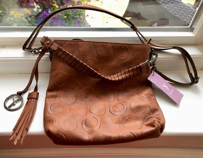 Suri Frey Designer Medium Brown Leather-look Handbag - New And Unused — 第 1/4 张图片
